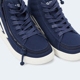 CS High Top (Unisex) - Navy/White