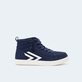 CS High Top (Unisex) - Navy/White