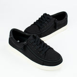 Sneaker II (Women) - Black Canvas