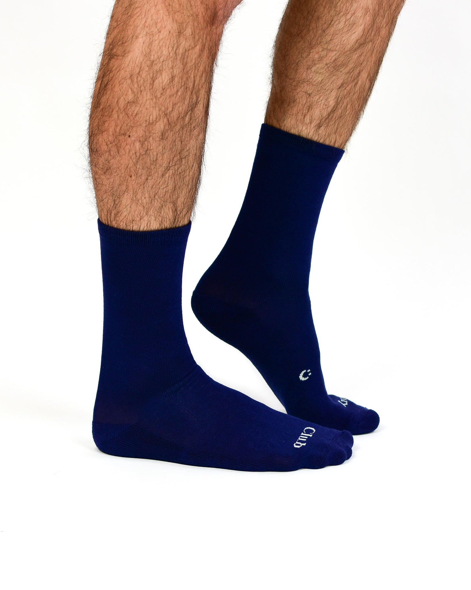 Everyday Crew Seamless Feel Sock 4 Pack (Adults) - Midnight/Cloud Multi