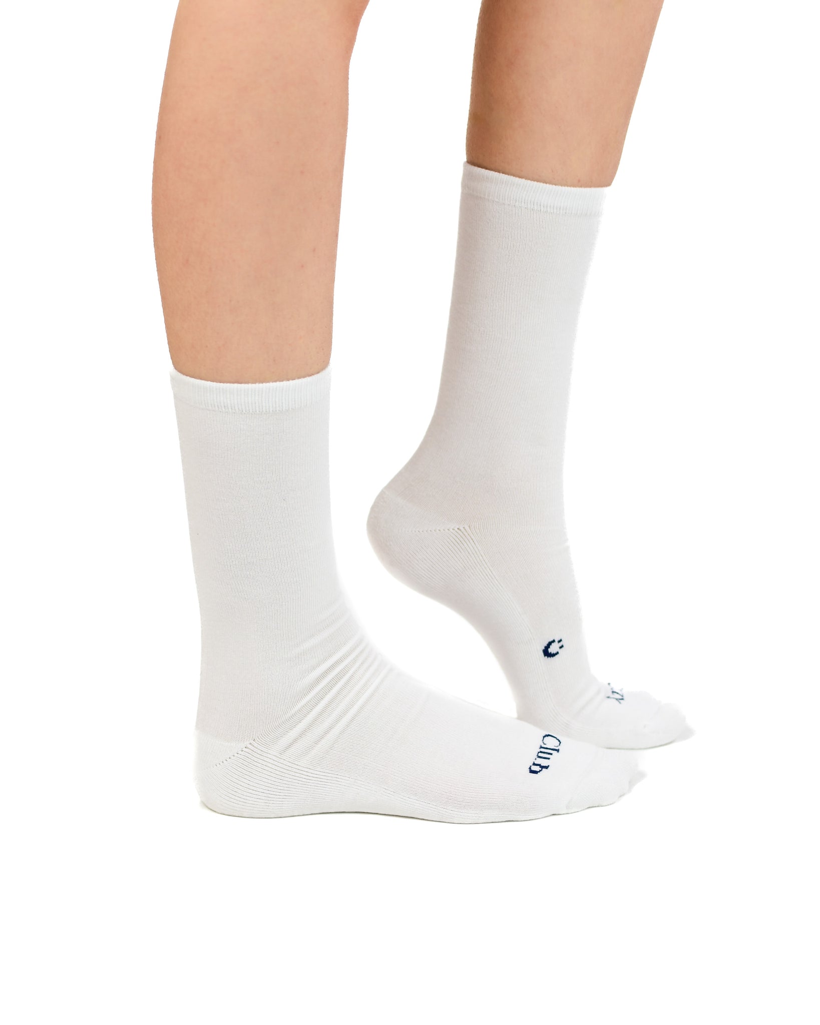 Everyday Crew Seamless Feel Sock 4 Pack (Adults) - White