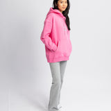 Love Rules Hoodie - Sugar Pink