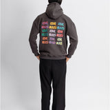 Love Rules Hoodie - Charcoal