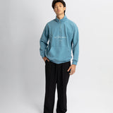 Do Nothing Collective 1/4 Zip Sweatshirt - Parisian Blue