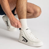 CS High Top (Unisex) - White/Black