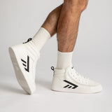 CS High Top (Unisex) - White/Black
