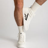CS High Top (Unisex) - White/Black
