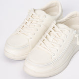 Comfort Sneaker (Women) - White Faux Leather