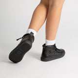 DR II High Top (Kids) - Black to the Floor Leather