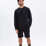 Comfort Classic Long Sleeve T-Shirt (Mens) - Black