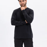 Comfort Classic Long Sleeve T-Shirt (Mens) - Black