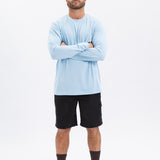Comfort Classic Long Sleeve T-Shirt (Mens) - Powder Blue