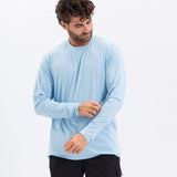 Comfort Classic Long Sleeve T-Shirt (Mens) - Powder Blue