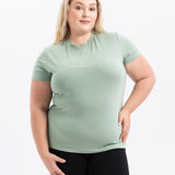 Comfort Classic T-Shirt (Womens) - Smoke Green