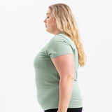 Comfort Classic T-Shirt (Womens) - Smoke Green