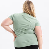Comfort Classic T-Shirt (Womens) - Smoke Green