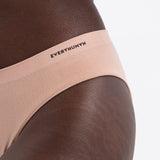 Comfort Classic Seamless Cheeky Brief (Womens) - Clay
