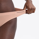 Comfort Classic Seamless Cheeky Brief (Womens) - Clay