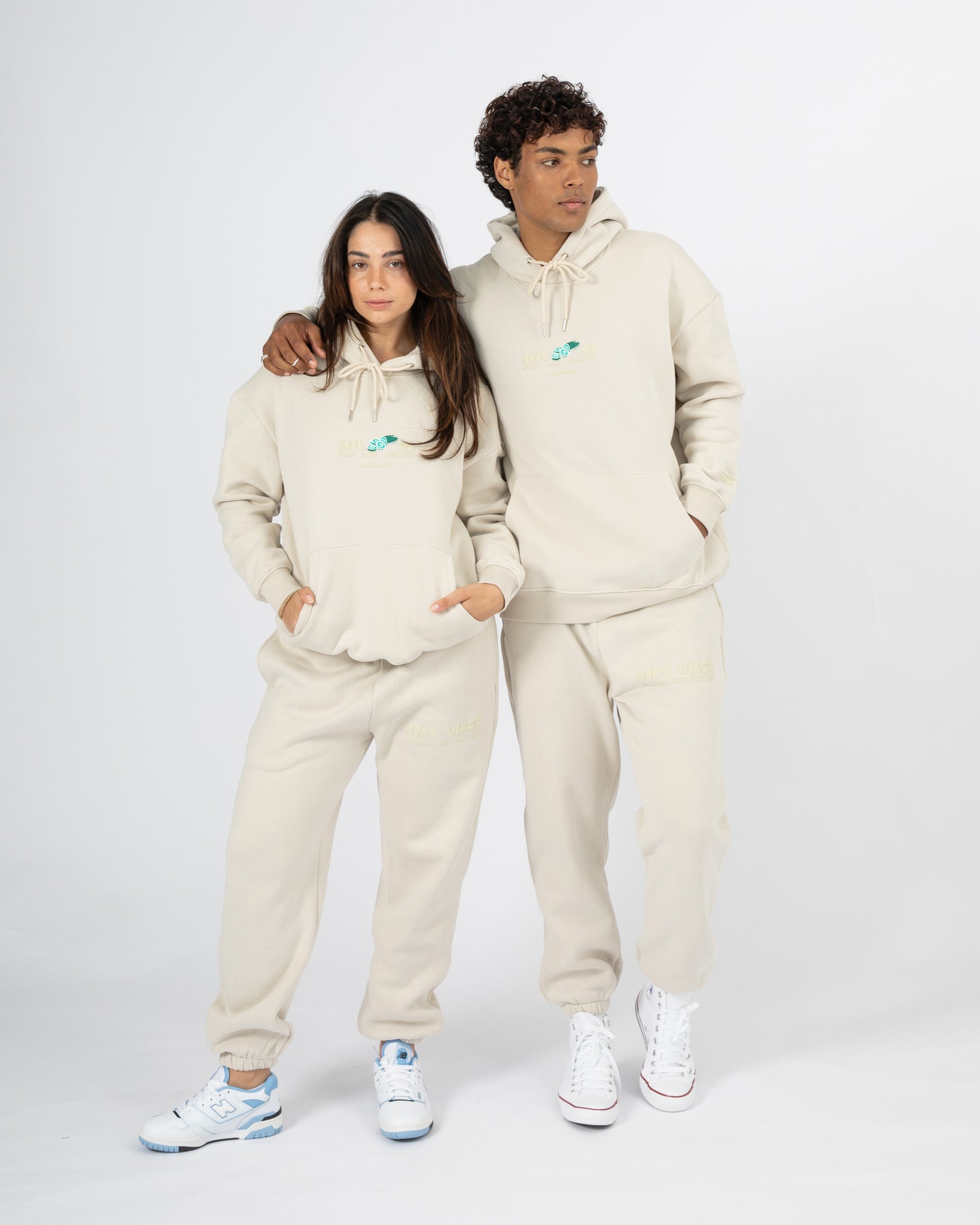 Picked For You Trackpants - Pebble