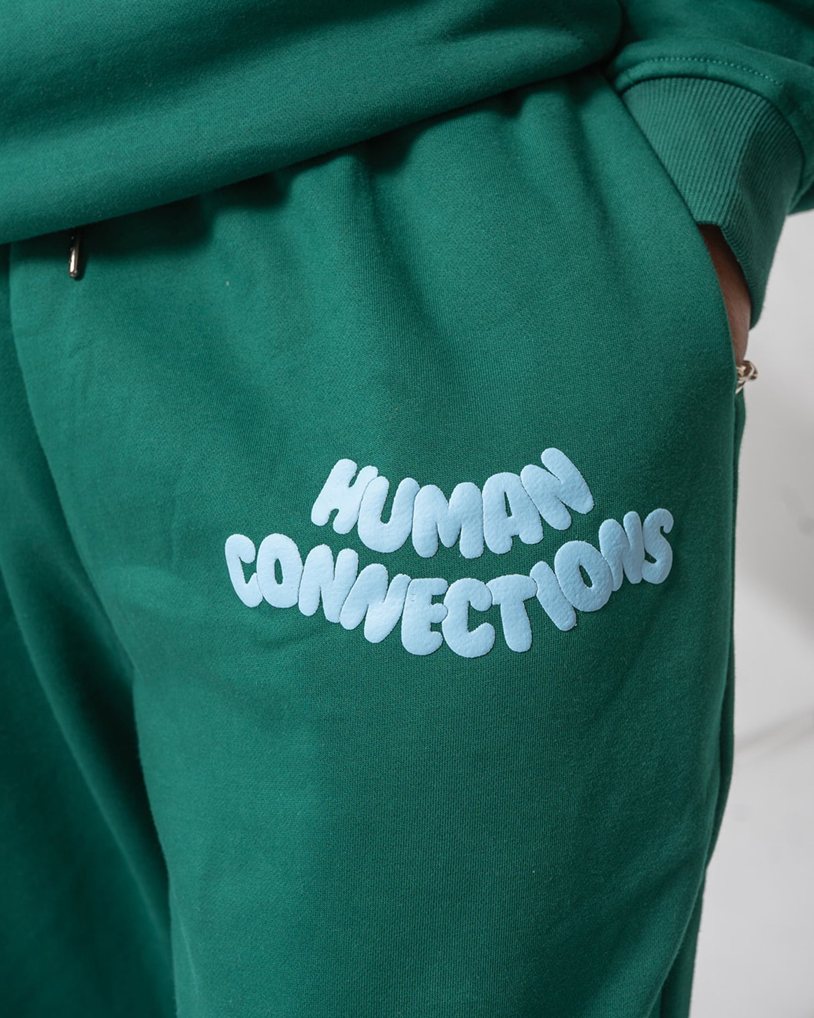 Human Connection Trackpant - Rain Forest