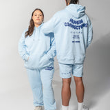 Human Connection Hoodie - Blue Mist