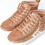 CS High Top (Toddler) - Rose Gold Glitz