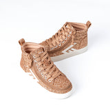 CS High Top (Kids) - Rose Gold Glitz