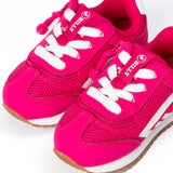 Retro Jogger (Kids) - Fuchsia