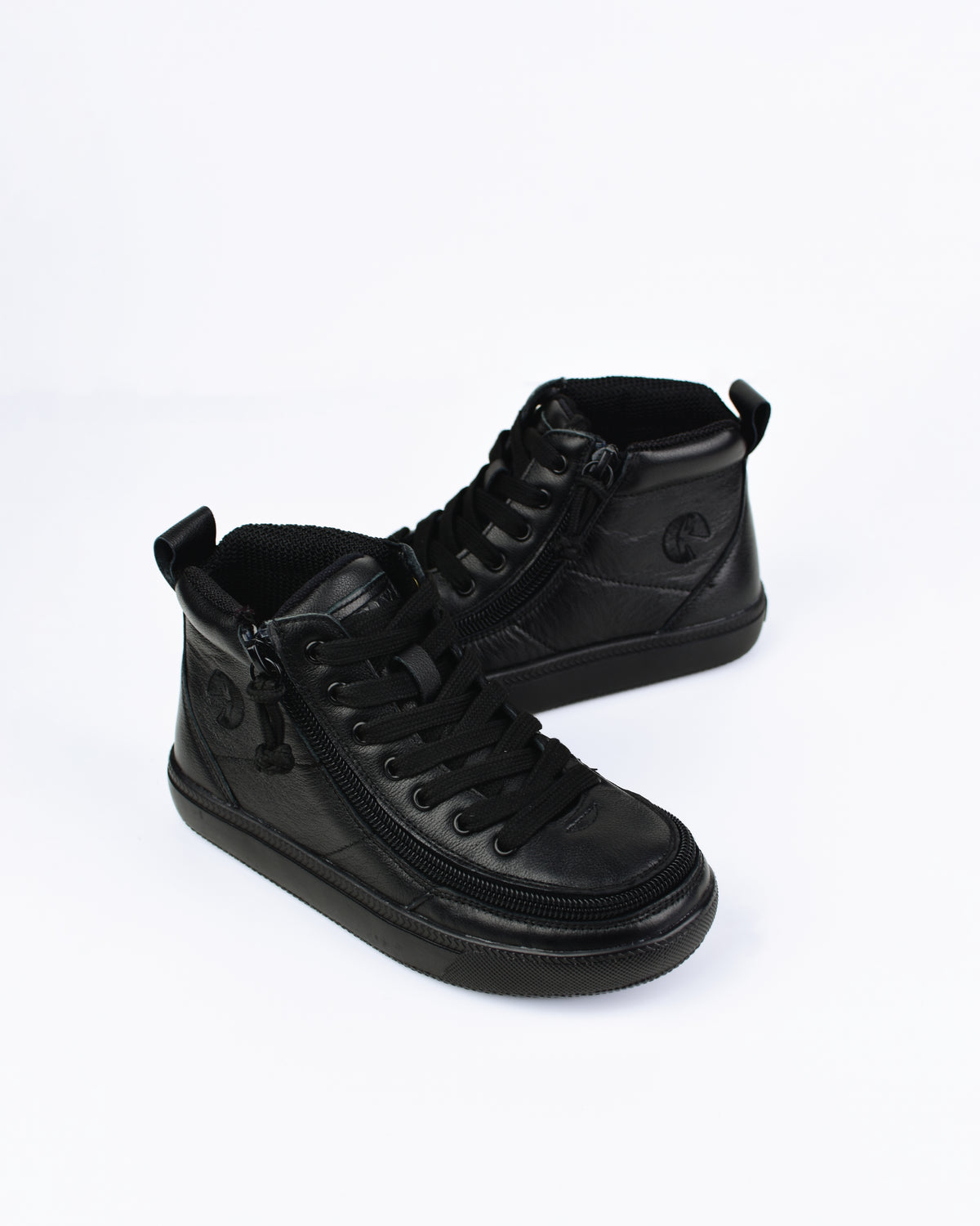 DR II High Top (Kids) - Black to the Floor Leather – EveryHuman