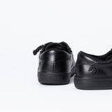 Low Rise Sneaker (Toddler) - Black to the Floor Leather