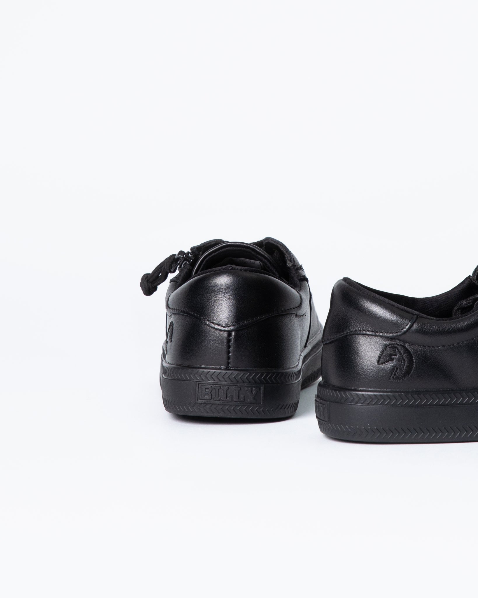 Low Rise Sneaker (Kids) - Black to the Floor Leather