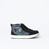 DR II High Top (Kids) - Black Leopard