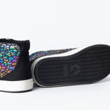 DR II High Top (Kids) - Black Leopard