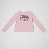 Elieen Long Sleeve Tee (Kids) - Magenta