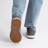 Comfort Plush (Men) - Charcoal Suede
