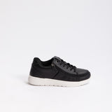 Comfort Plush (Women) - Black Leather