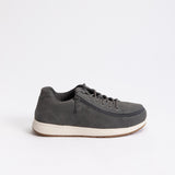 Comfort Plush (Men) - Charcoal Suede