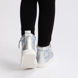 Classic High Top (Kids) - Silver Butterfly