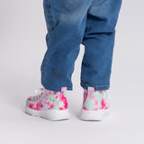 Goat High Top (Kids) - Pink Watercolor