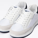 Comfort Court (Unisex) - White/Navy