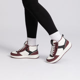Comfort DZ (Women) - White/Wine/Black