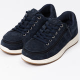 Comfort Plush (Men) - Navy Suede