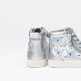 Classic High Top (Toddler) - Silver Butterfly