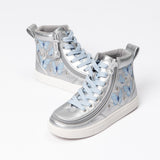 Classic High Top (Toddler) - Silver Butterfly