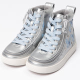 Classic High Top (Toddler) - Silver Butterfly