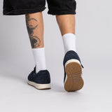 Comfort Plush (Men) - Navy Suede