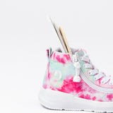 Goat High Top (Kids) - Pink Watercolor
