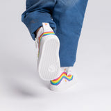 Classic High Top (Toddler) - Wavy Rainbow