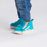 CS High Top (Kids) - Turquoise/White