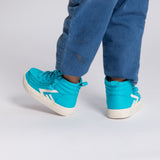 CS High Top (Kids) - Turquoise/White